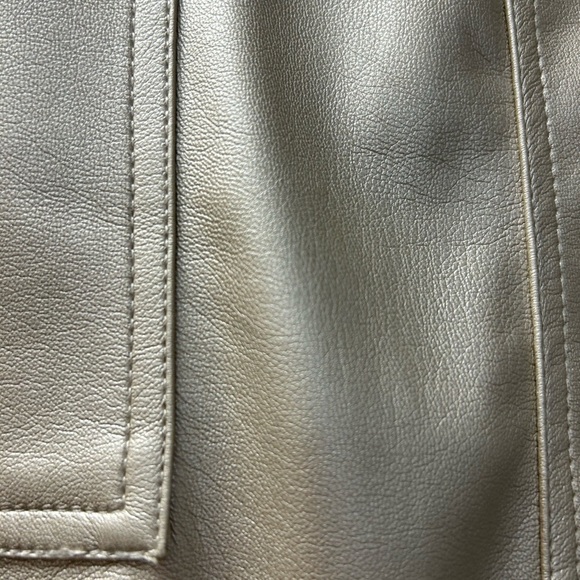 Marc New York /Gold Mini A-Line Skirt/Size 2 - Picture 4 of 12